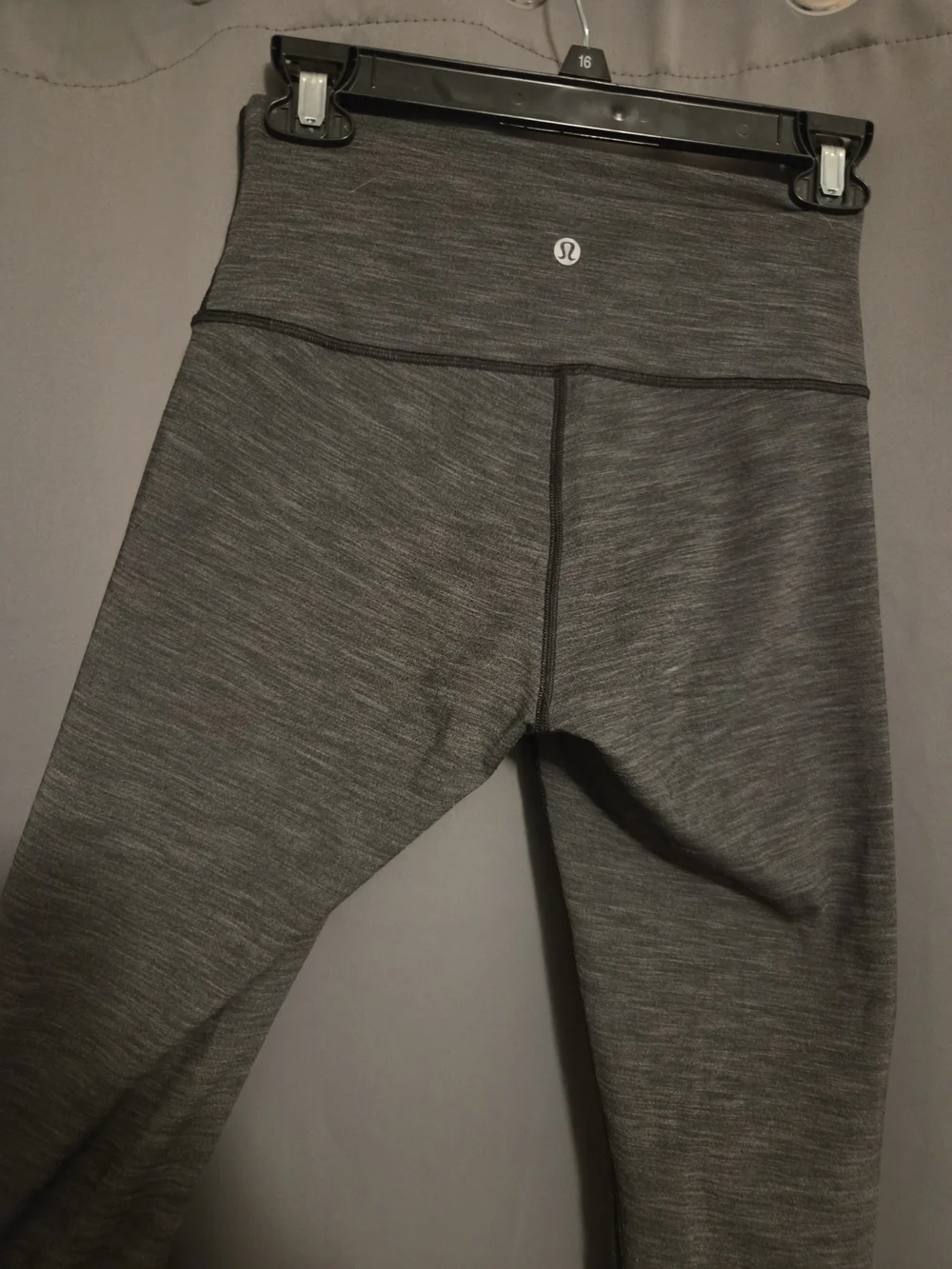 lululemon athletica Heather Charcoal High-Rise Leggings